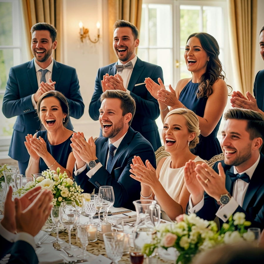 Zuschauer bei einem Auftritt von Zauberer Florian Schädlich in Babenhausen